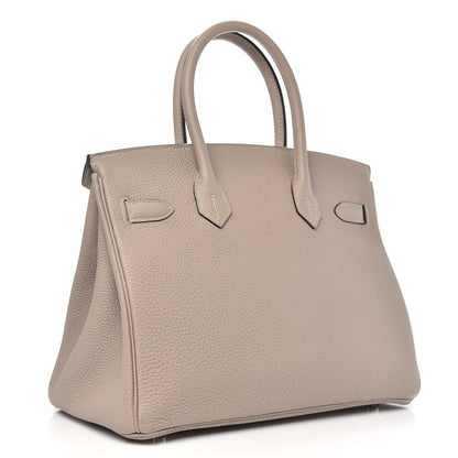 Hermes Togo Birkin 30 Gris Tourterelle 3 of 10