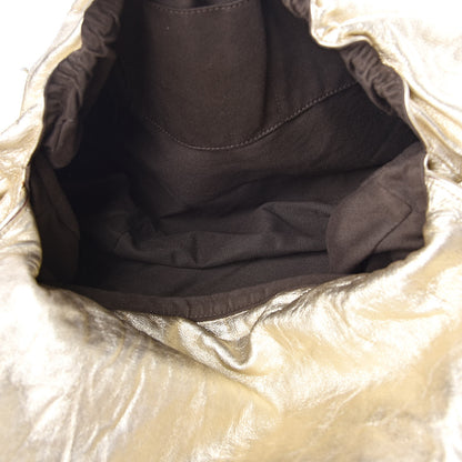 Givenchy Metallic Calfskin Hobo Chain Gold 5 of 9