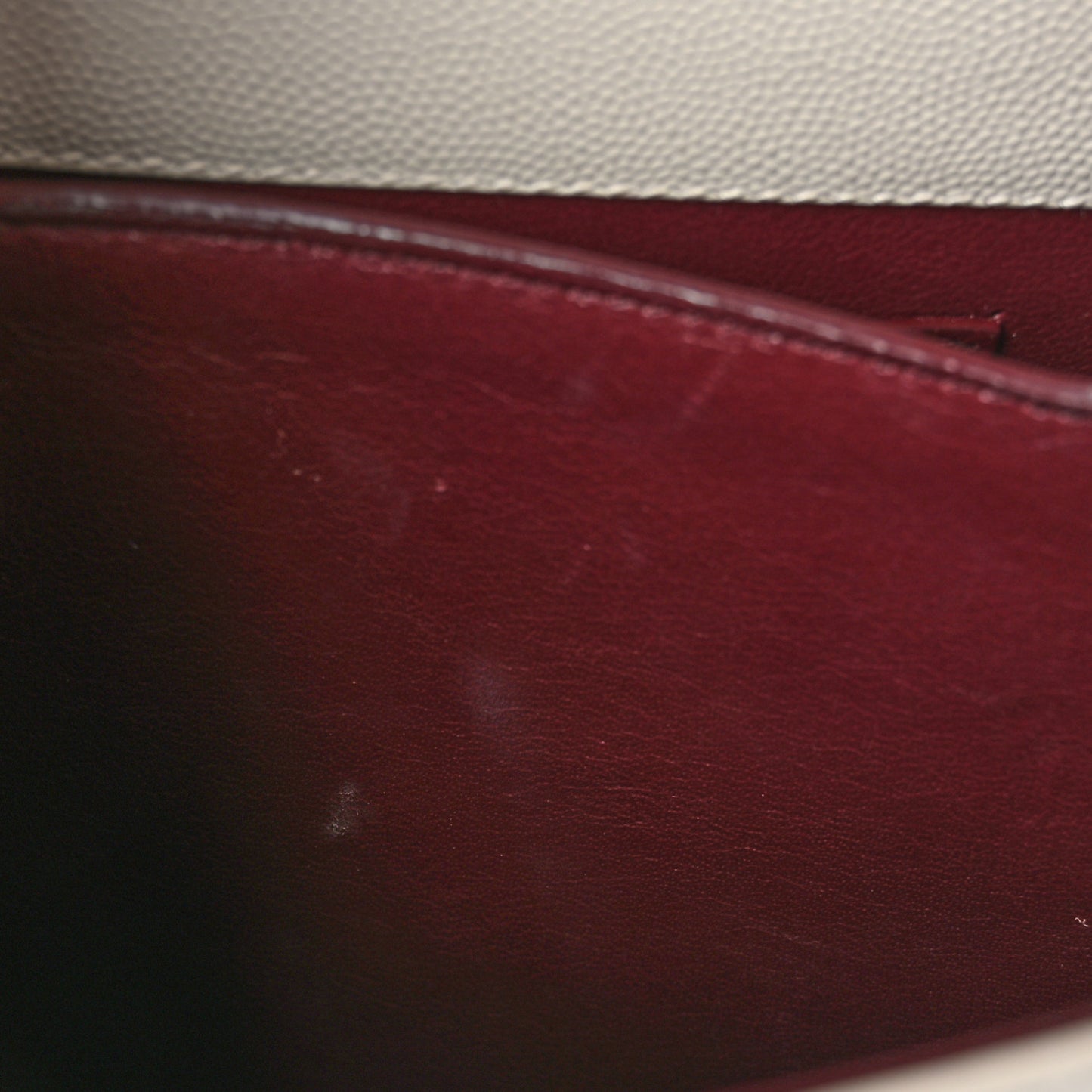 Grain de Poudre Mini Classic Monogram Cassandra Top Handle Crema Soft