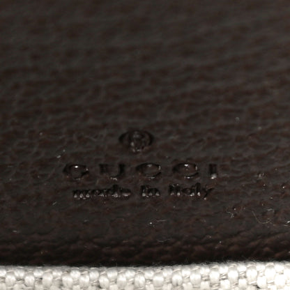Gucci Monogram Jumbo GG Textured Dollar Calfskin Web Mini Bamboo 1947 Top Handle Bag Camel Ebony New Acero 6 of 11