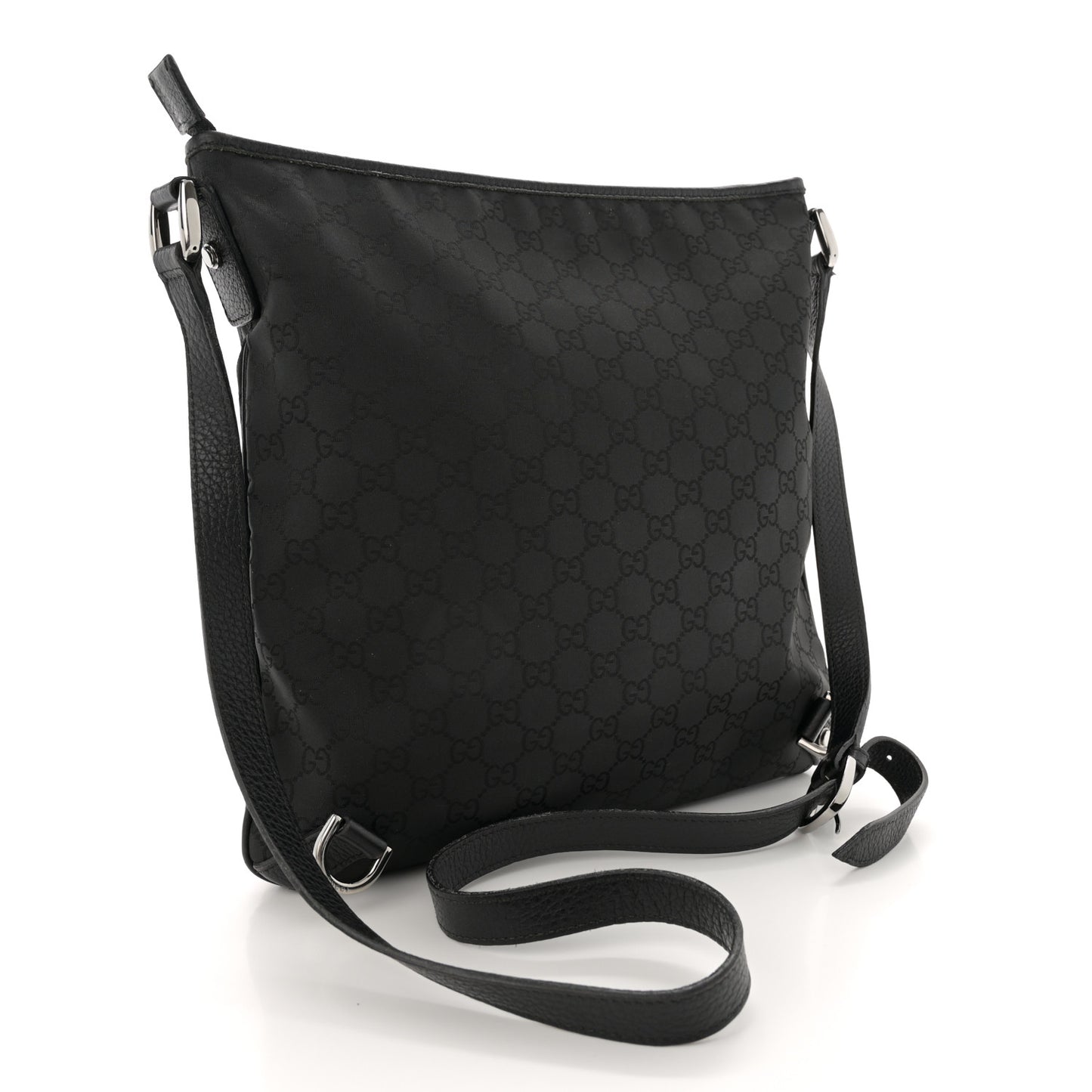 Monogram Abbey Messenger Bag Black