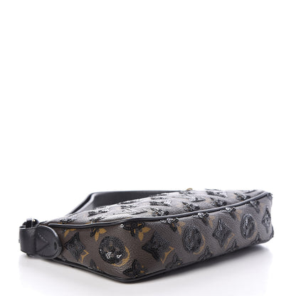 Louis Vuitton Monogram Sequins Eclipse Pochette Noir 4 of 13