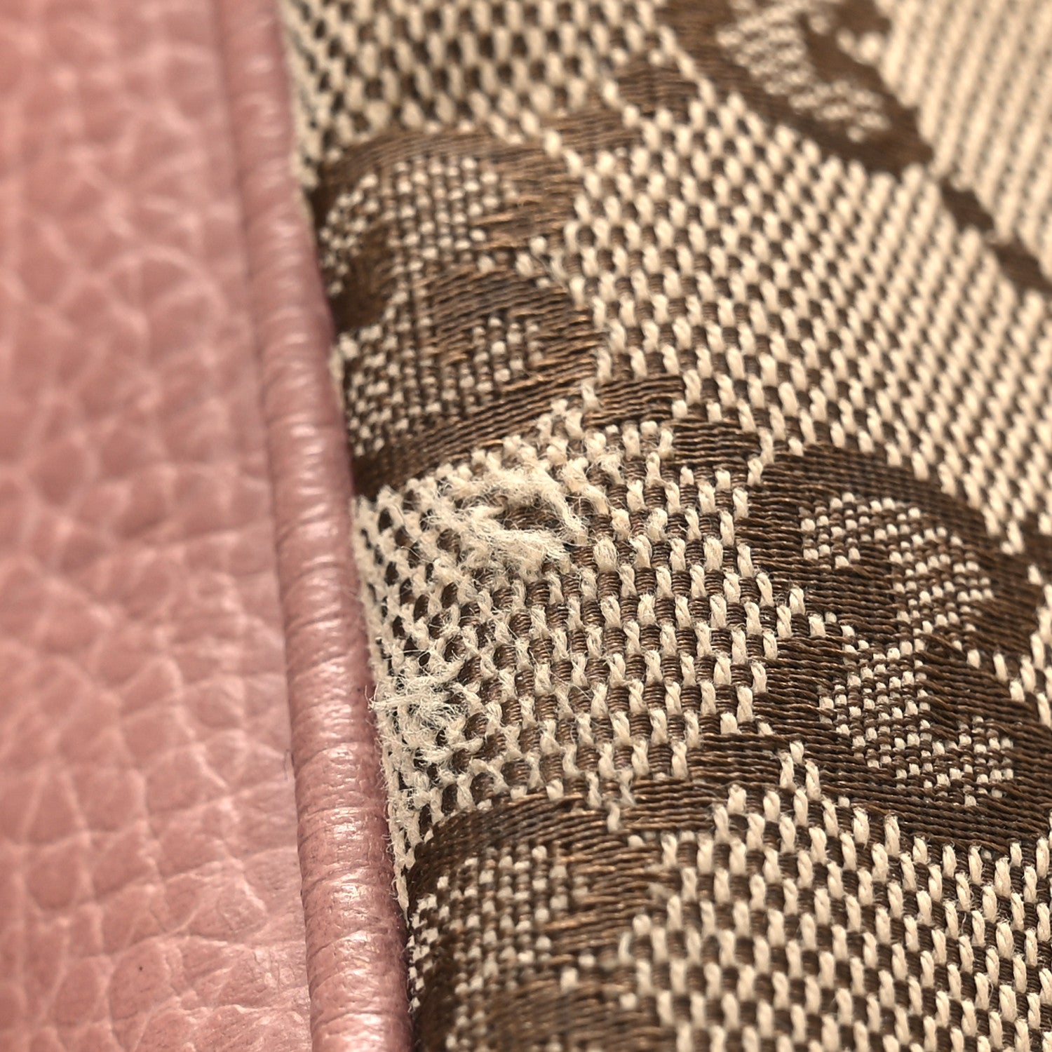 Gucci Monogram Mini Bree Messenger Bag Beige Soft Pink 12 of 14