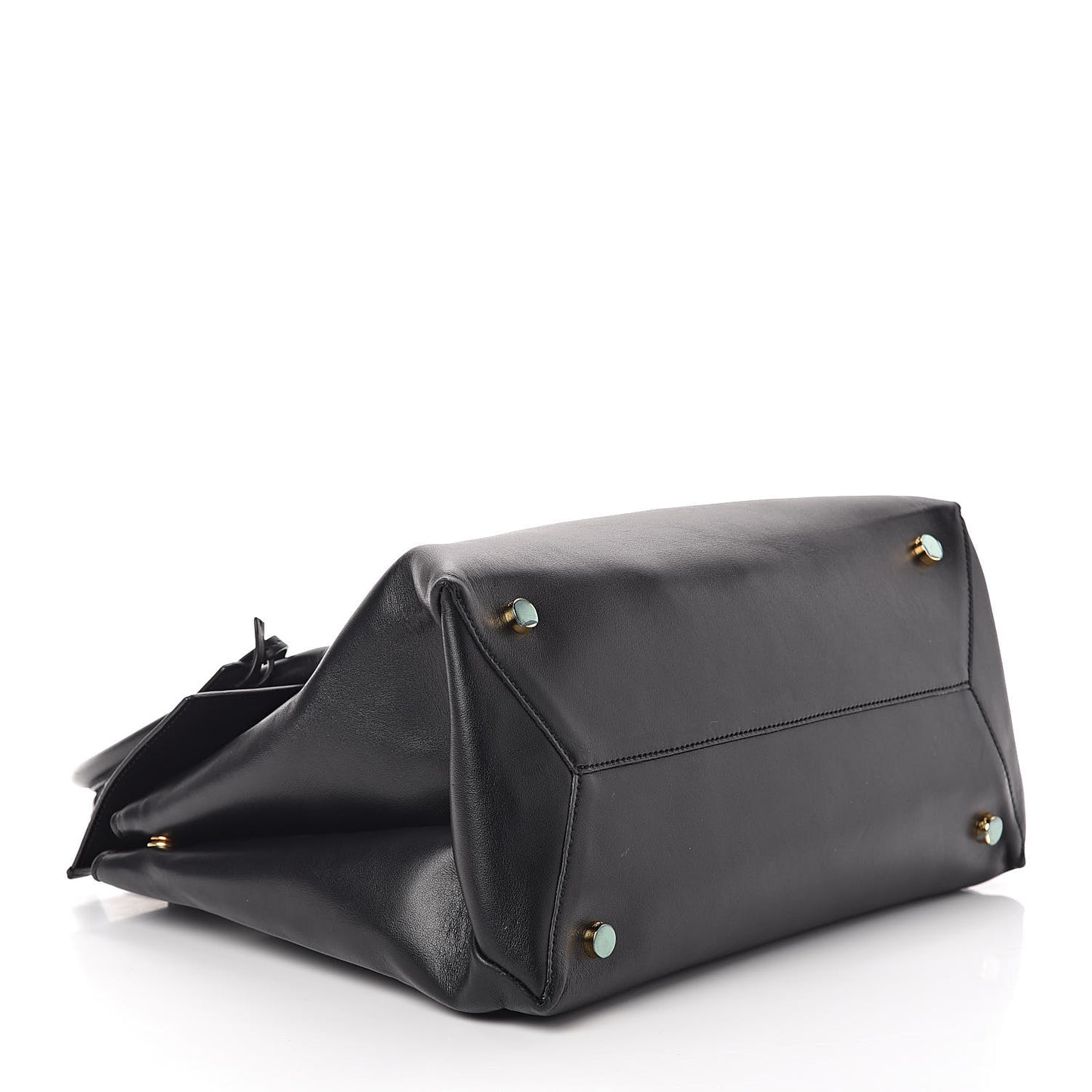 Smooth Calfskin Large Icon Bag Black