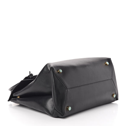 Tom Ford Smooth Calfskin Large Icon Bag Black 4 of 8