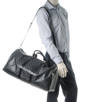 Louis Vuitton Damier Graphite Keepall Bandouliere 55 2 of 8