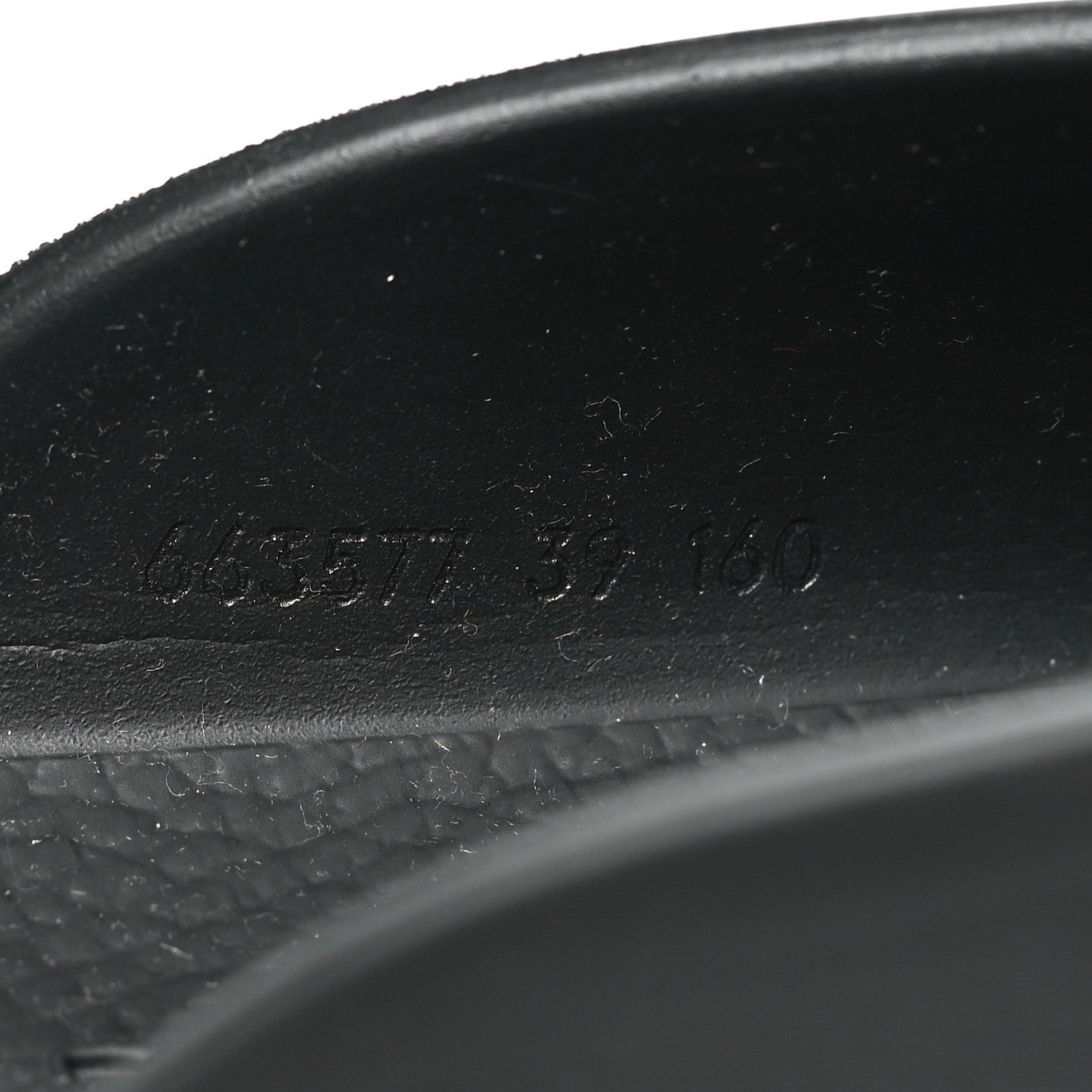 Gucci Rubber GG Monogram Perforated Elea Platform 55mm Lug Sole Sandals 39 Black 6 of 9