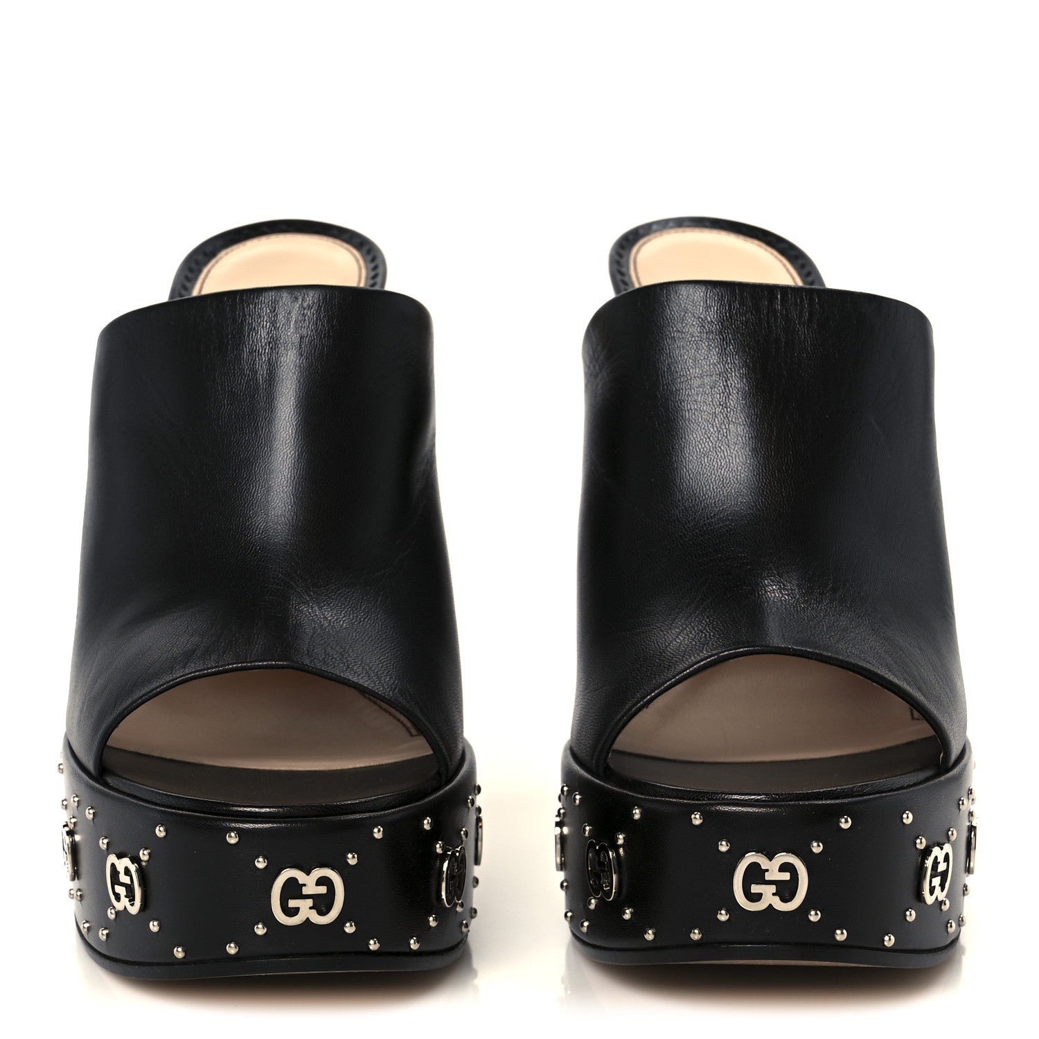 Gucci Malaga Kid Janaya 150mm Platform Sandals 41.5 Black 3 of 10