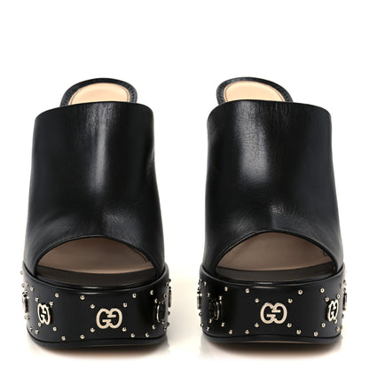 Gucci Malaga Kid Janaya 150mm Platform Sandals 41.5 Black 3 of 10