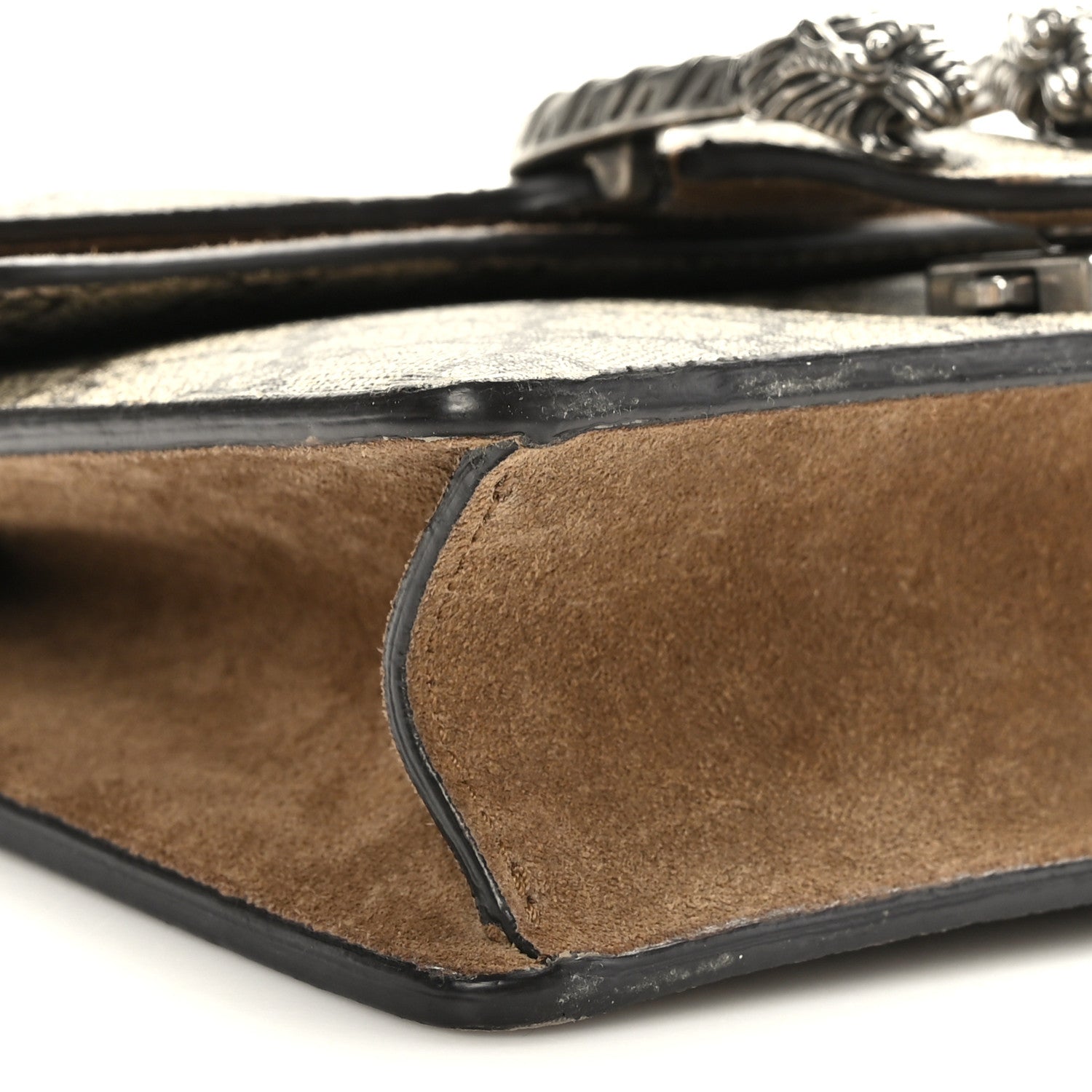 Gucci GG Supreme Monogram Mini Dionysus Shoulder Bag Taupe 8 of 9