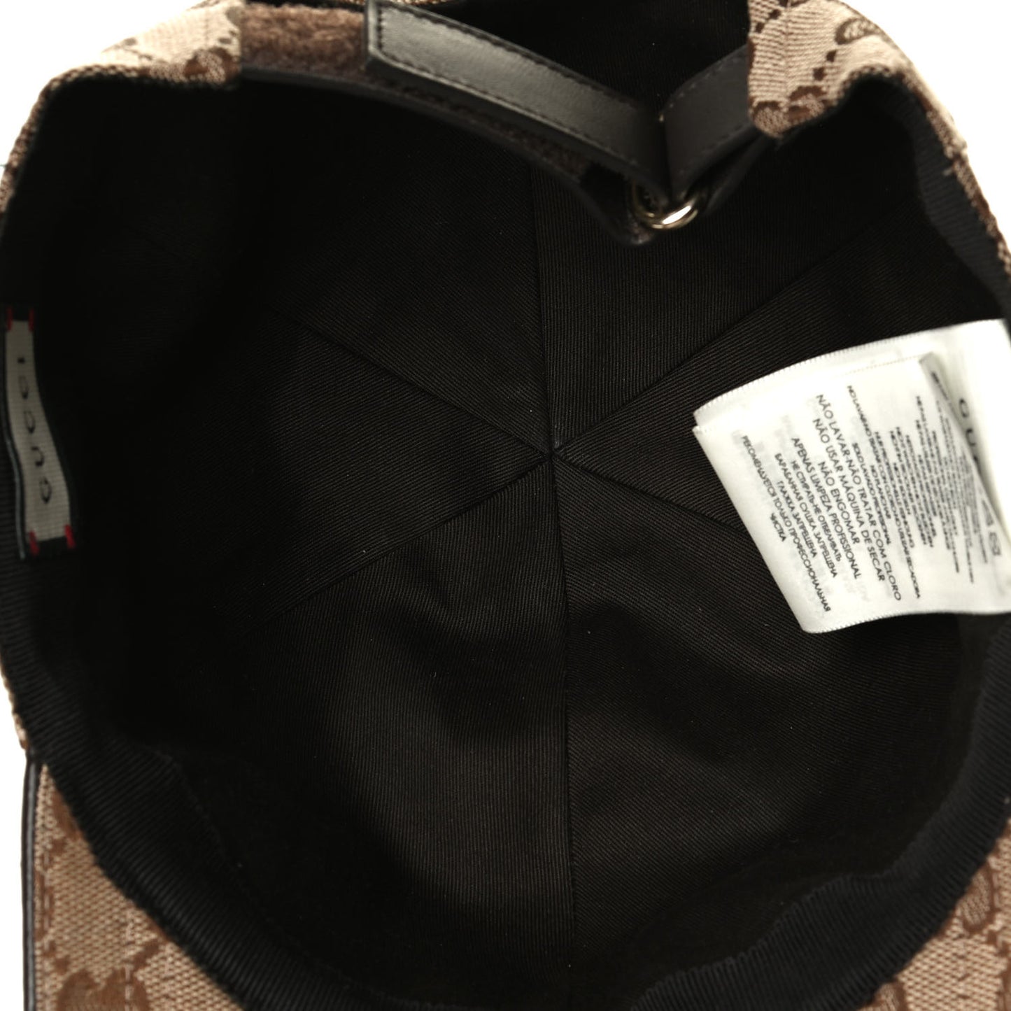 Monogram Web Baseball Hat M Beige Cocoa