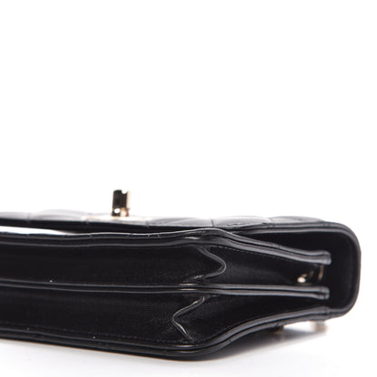 Chanel Lambskin Quilted Mini Trendy CC Wallet On Chain WOC Black 7 of 9