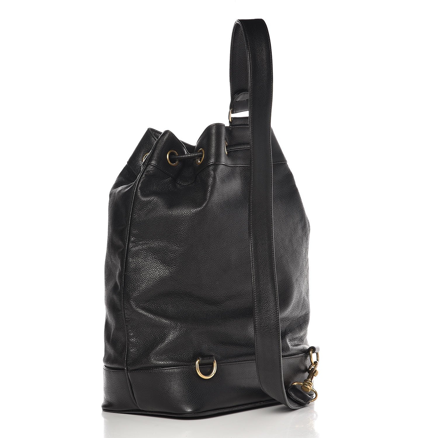 Chanel Caviar Sling Backpack Black 3 of 10