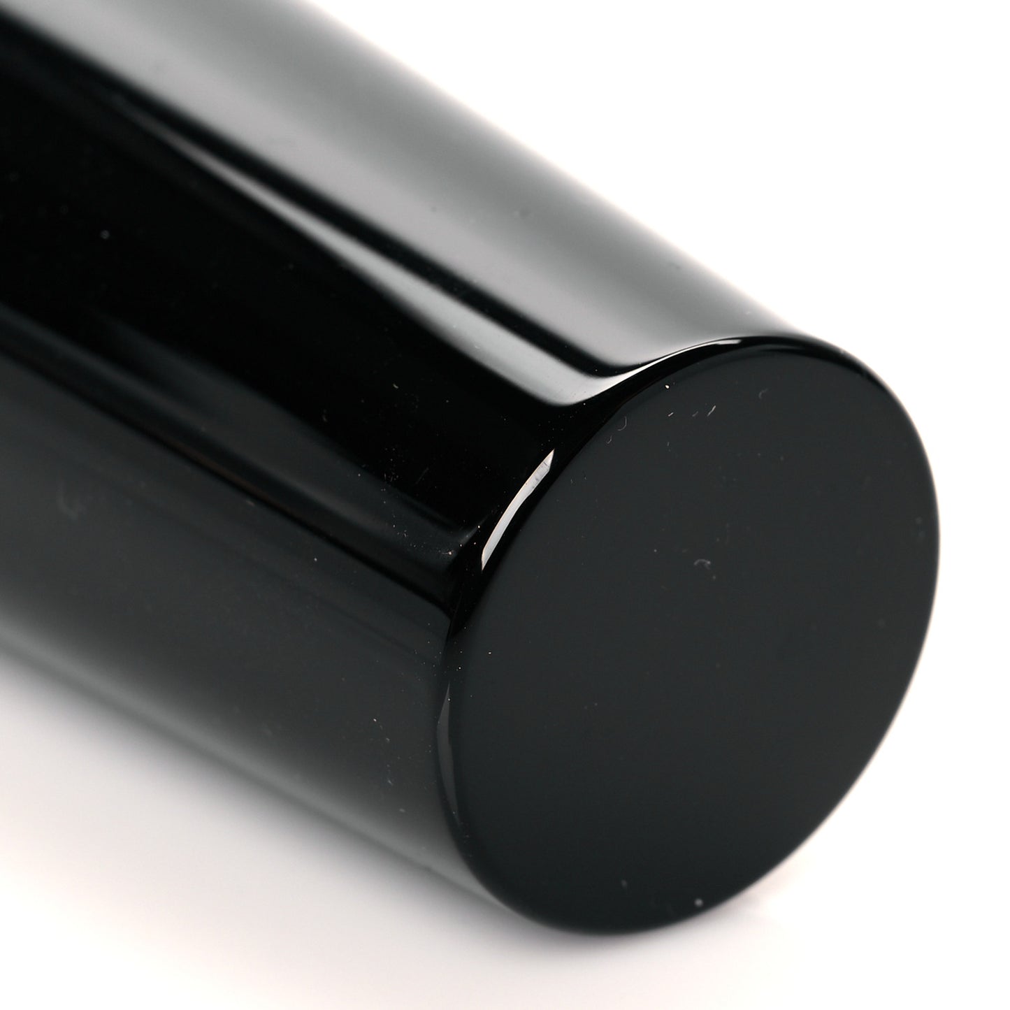 Lucite Lipstick Case On Chain Black Pink