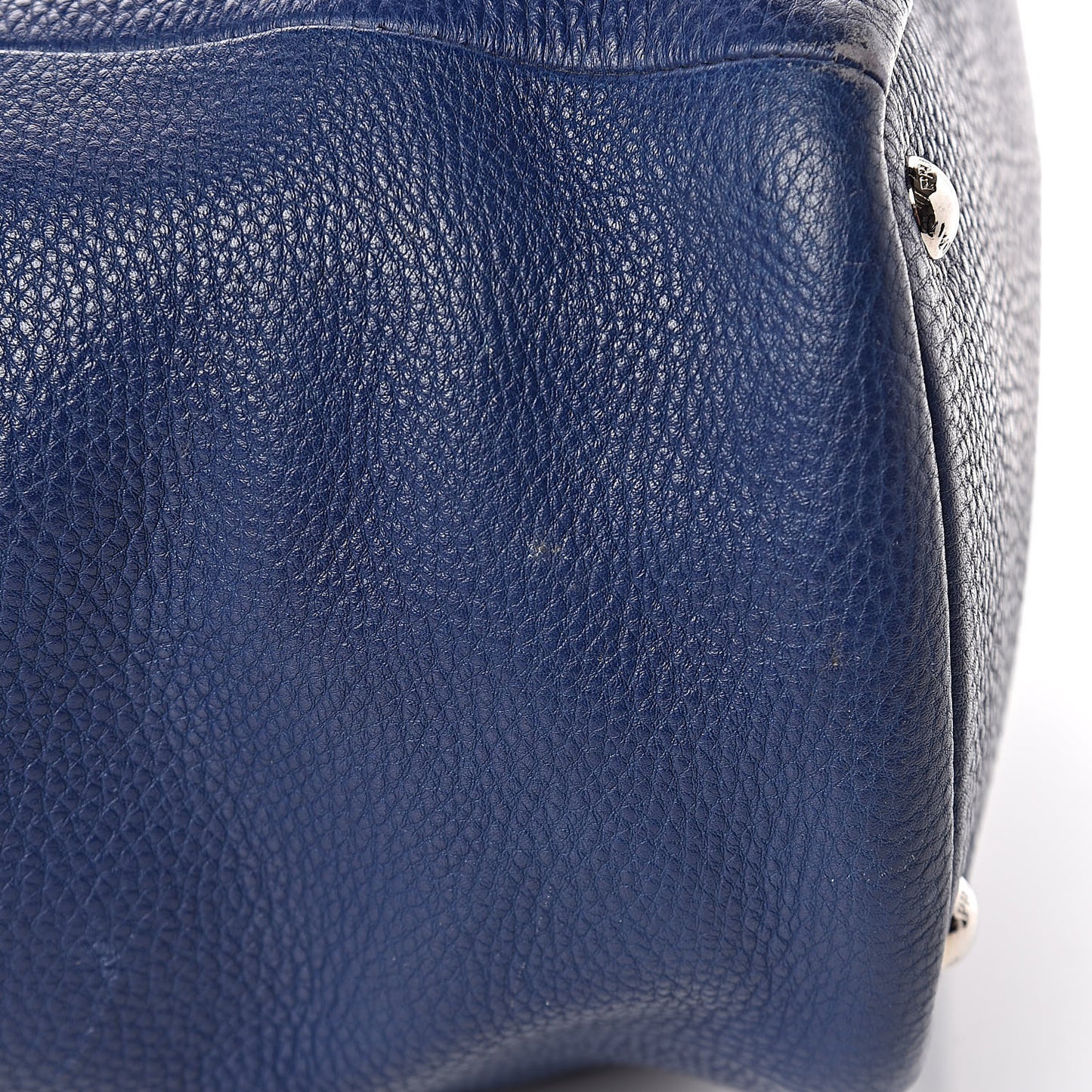 Vitello Daino Side Pocket Tote Inchiostro