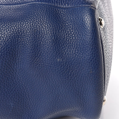 Prada Vitello Daino Side Pocket Tote Inchiostro 25 of 25