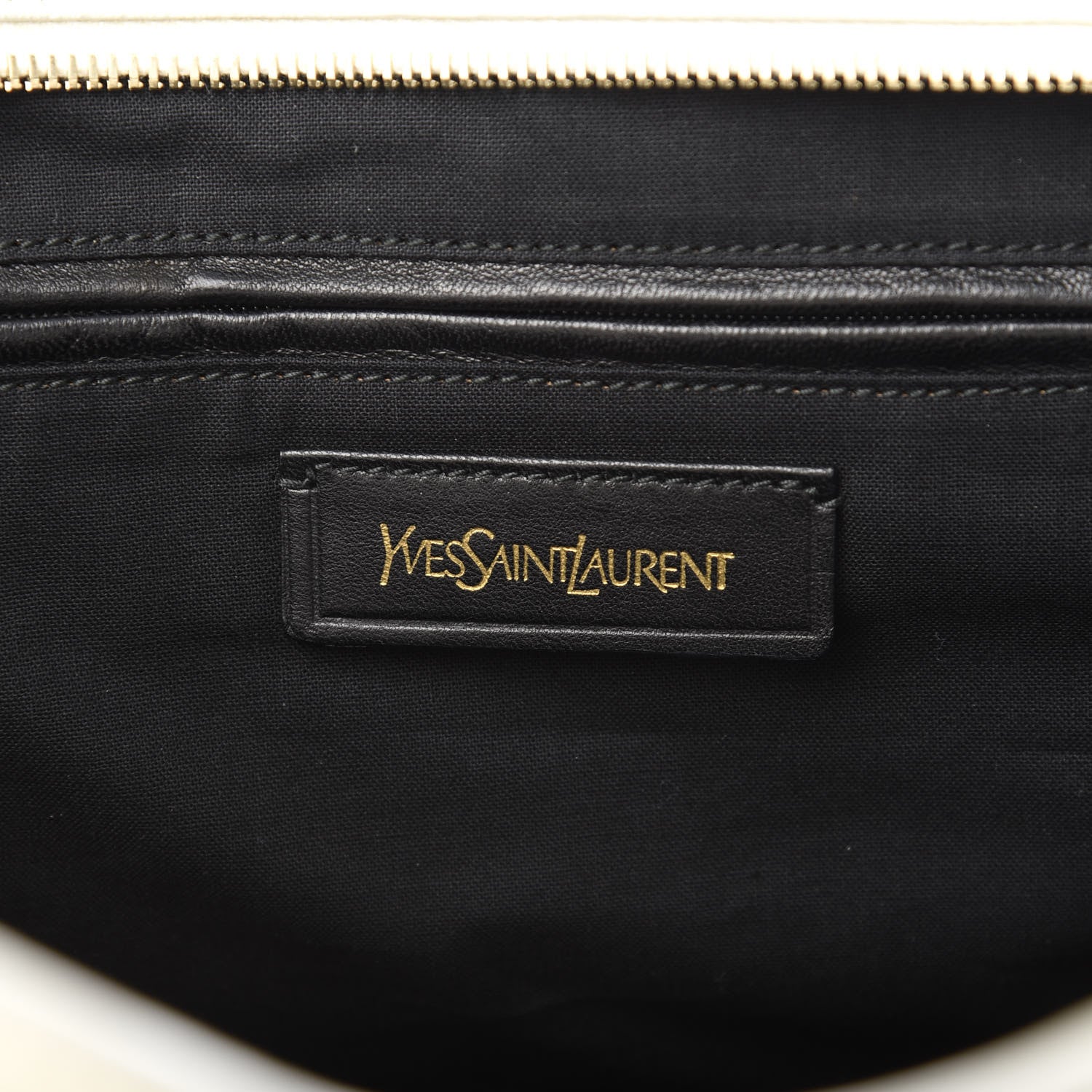 Saint Laurent Sheepskin Medium Cabas ChYc Chalk 6 of 11