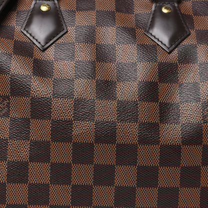 Louis Vuitton Damier Ebene Speedy Bandouliere 25 7 of 9
