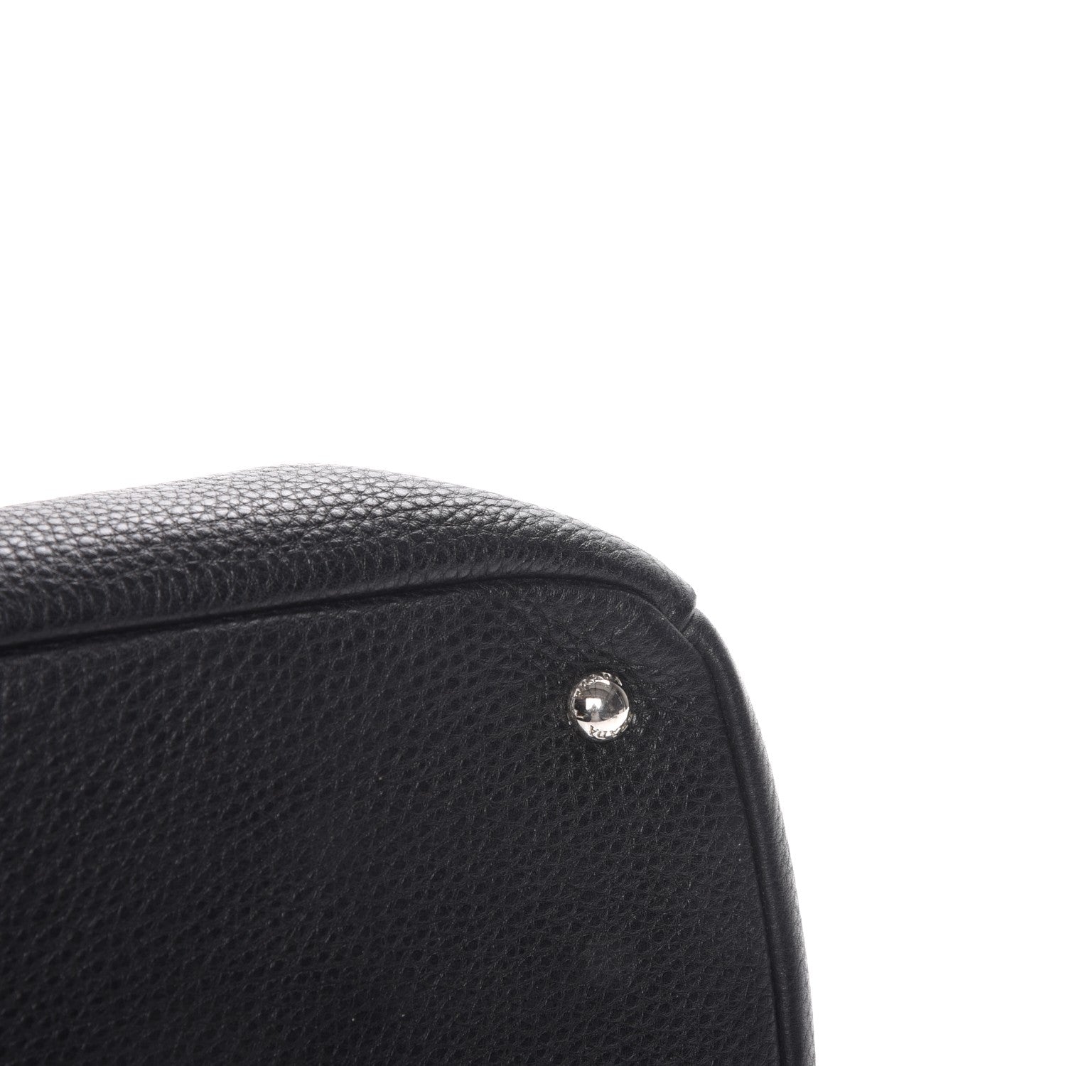 Prada Vitello Daino Tote Nero Black 7 of 10