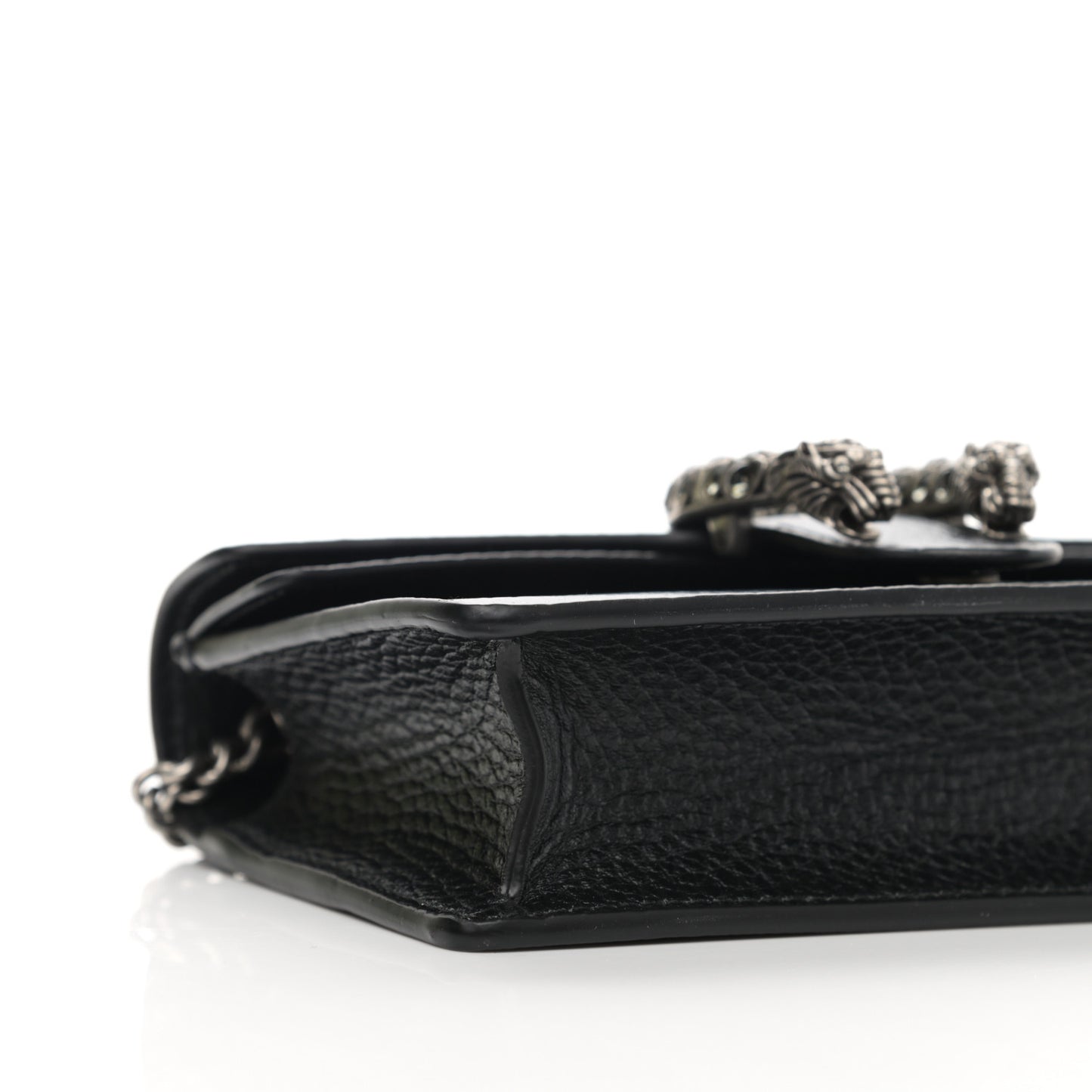 Calfskin Super Mini Dionysus Shoulder Bag Black