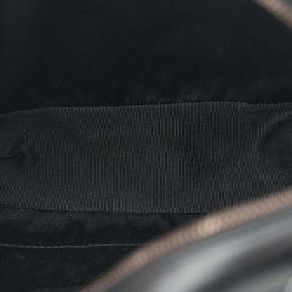 Saint Laurent Calfskin Matelasse Monogram Lou Camera Bag Black 5 of 12