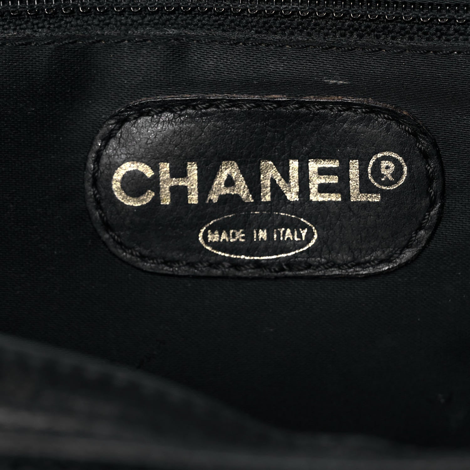 Chanel Caviar CC Shoulder Bag Black 5 of 9