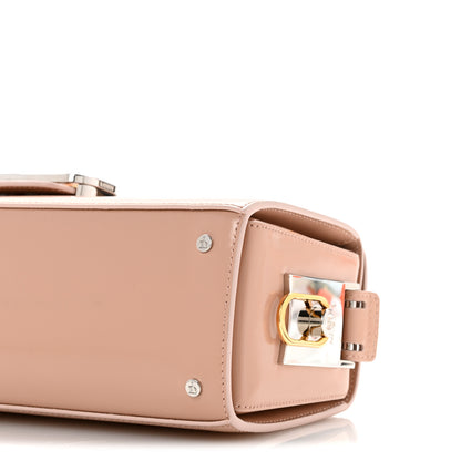 Lanvin Calfskin Logo Medium Cat Pencil Bag Pink 9 of 12