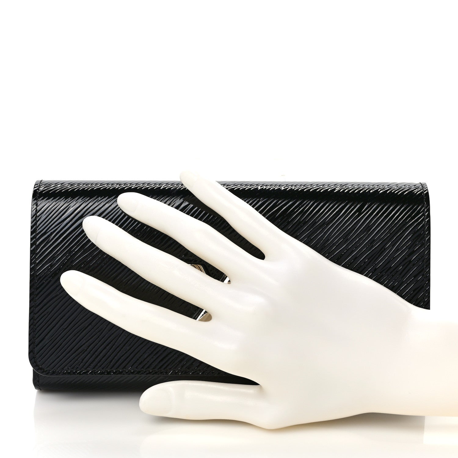 Louis Vuitton Electric Epi Twist Wallet Black 2 of 9