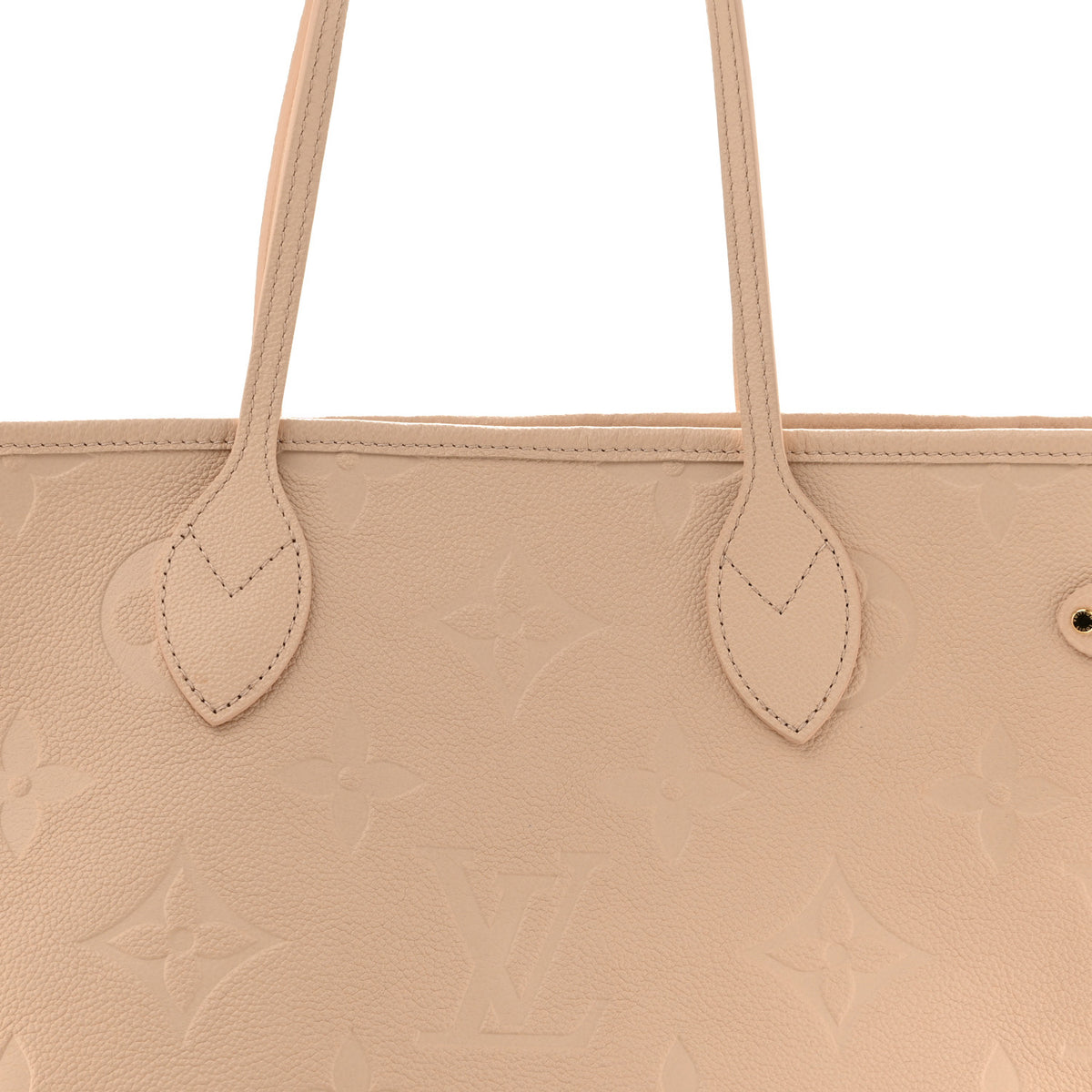 Louis Vuitton Empreinte Monogram Giant Neverfull MM Sand 9 of 14