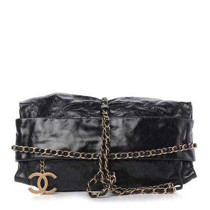 Chanel Calfskin Quilted Baluchon Black 1 of 9