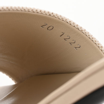 Givenchy Cotton 4G Logo Mule Sandals 40 Beige 9 of 10