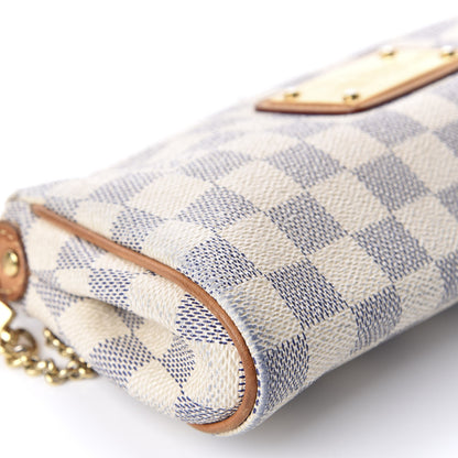 Louis Vuitton Damier Azur Eva Clutch 6 of 13