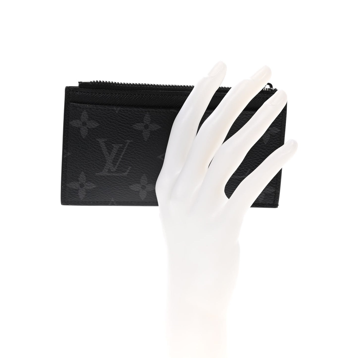 Reverse Monogram Eclipse Taiga Coin Card Holder