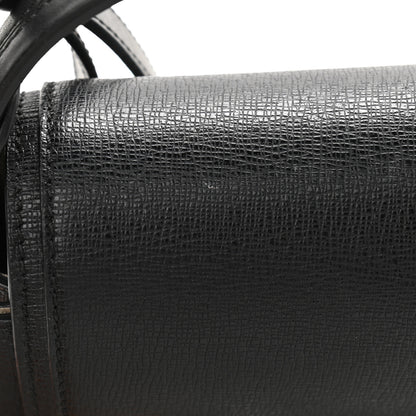 Proenza Schouler Embossed Grained Calfskin Buckle Trapeze Bag Black 12 of 12