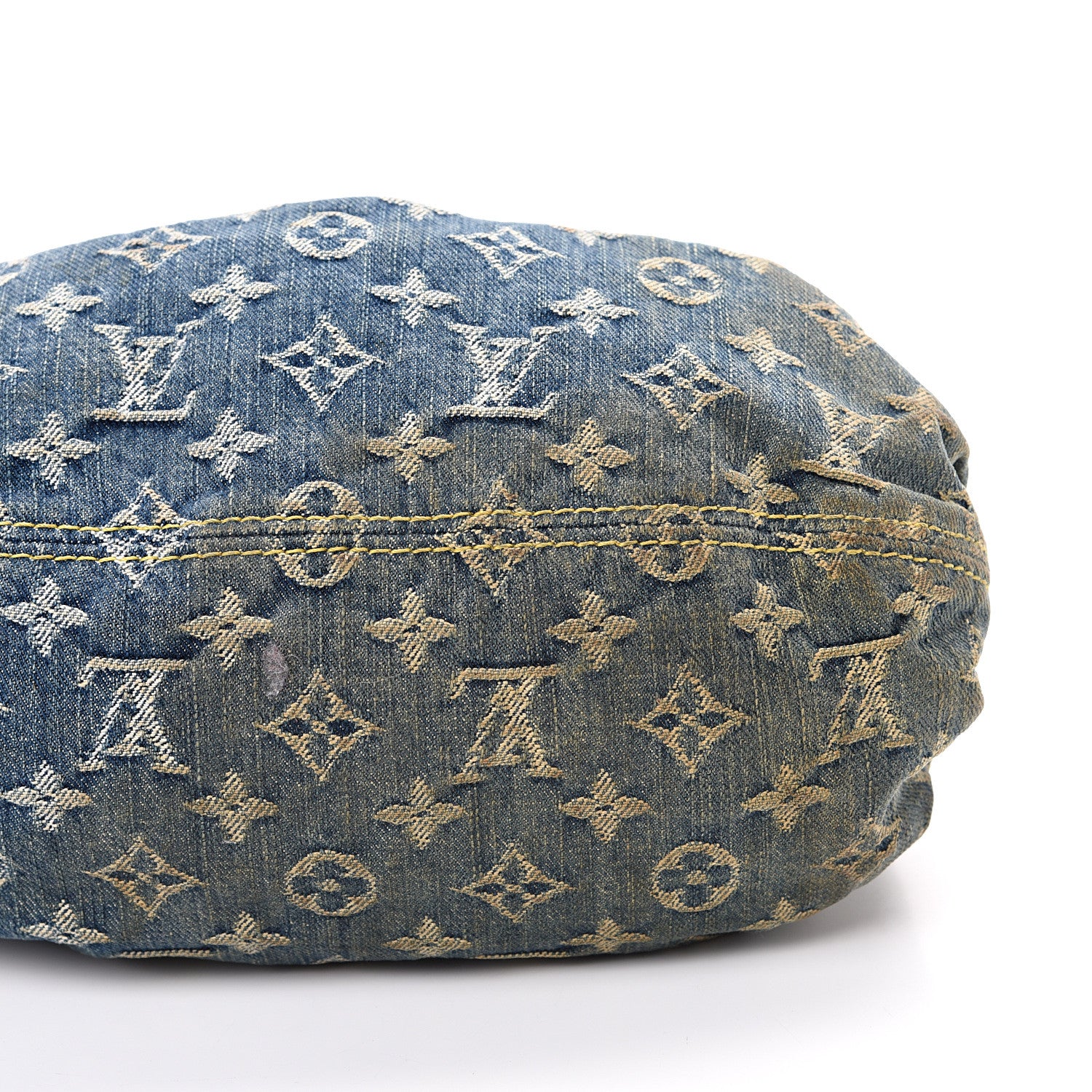 Louis Vuitton Monogram Denim Pleaty Blue 10 of 20
