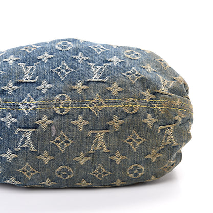 Louis Vuitton Monogram Denim Pleaty Blue 10 of 20