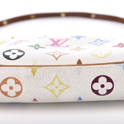 Louis Vuitton Monogram Multicolor Pochette Accessories White 7 of 13