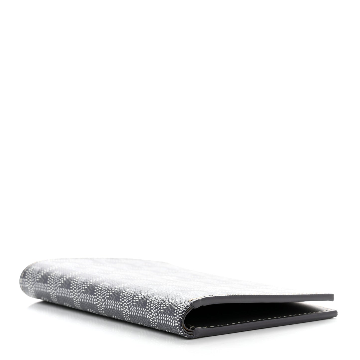 Goyardine Passport Wallet Grey