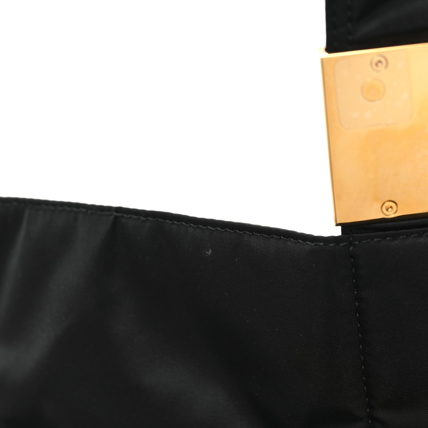Fendi X PORTER Nylon Regular Belt Baguette Black 11 of 11
