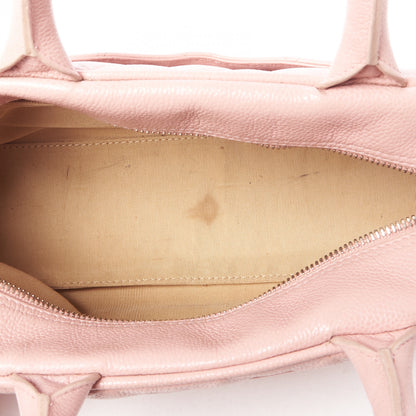Chanel Caviar Quilted Small Bowler Pink 4 of 11