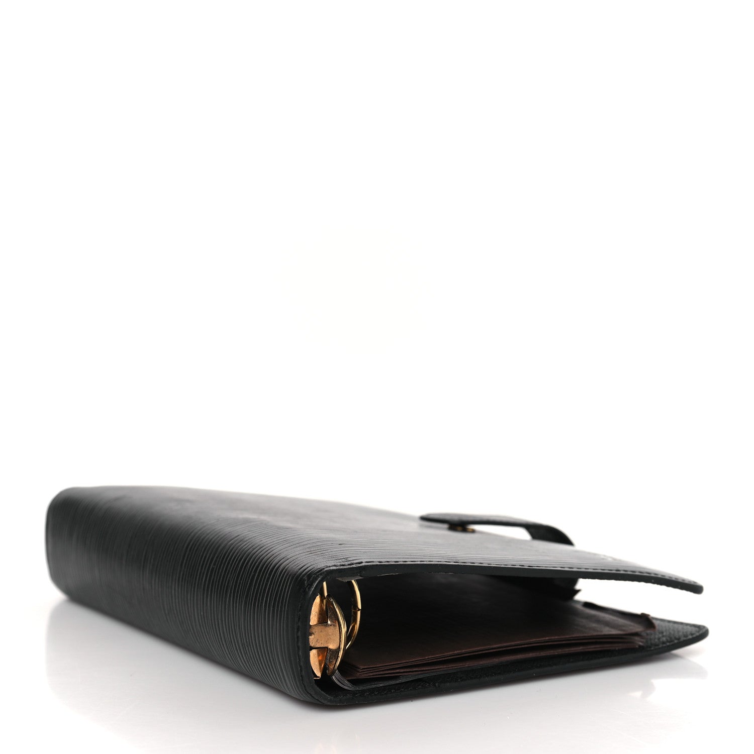 Louis Vuitton Epi Medium Ring Agenda Cover Black 4 of 8