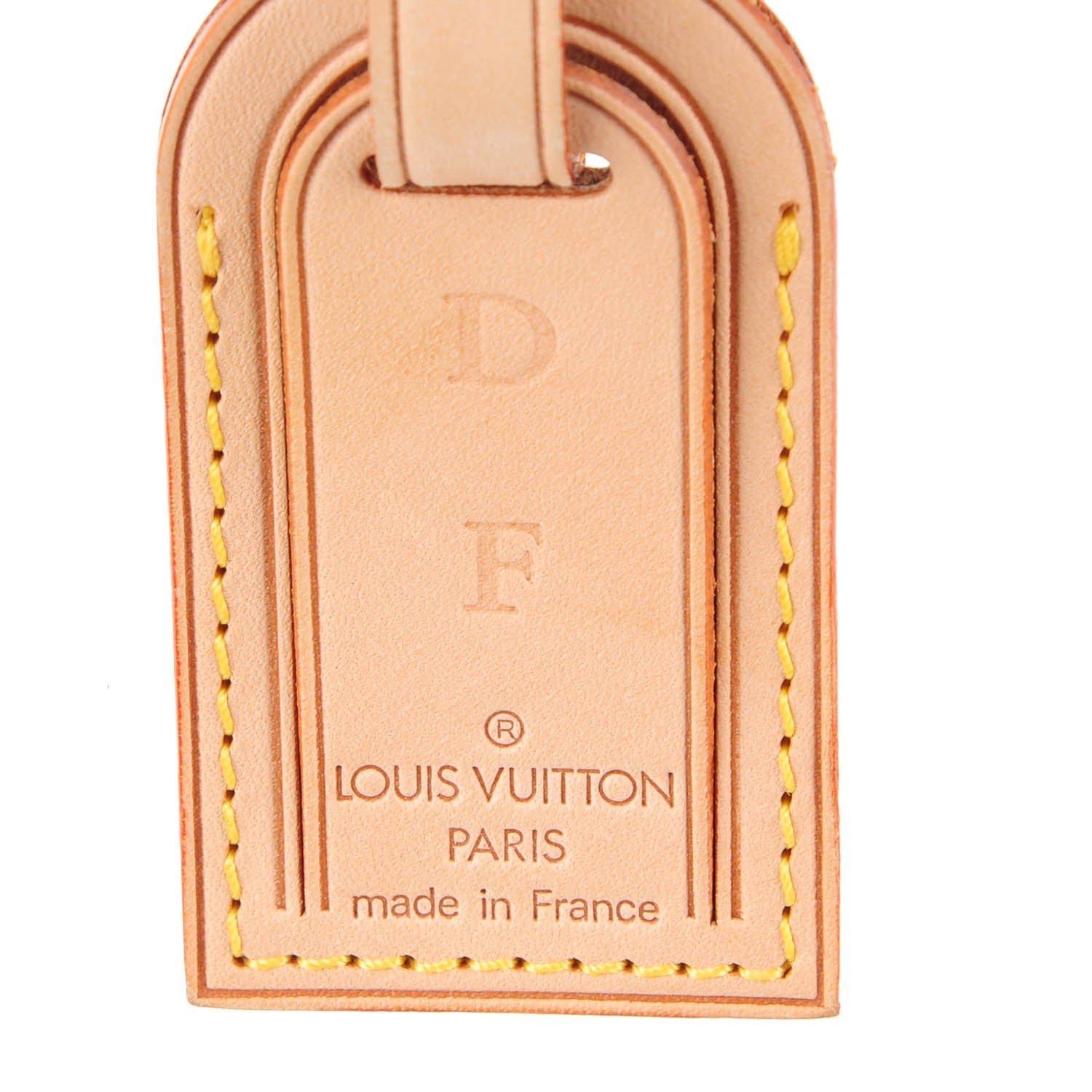 Louis Vuitton Vachetta Luggage Tag 2 of 4