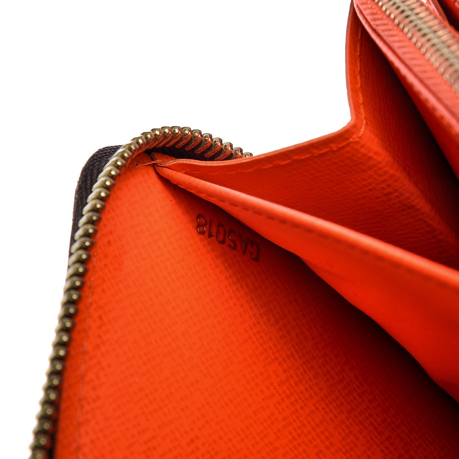 Louis Vuitton Monogram Graffiti Zippy Wallet Orange 7 of 12