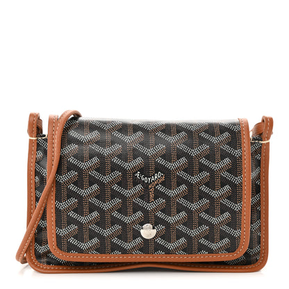 Goyard Goyardine Plumet Wallet Clutch Black Gold 1 of 13