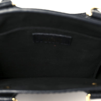 Louis Vuitton Empreinte Monogram Giant Petit Sac Plat Black Beige 5 of 9