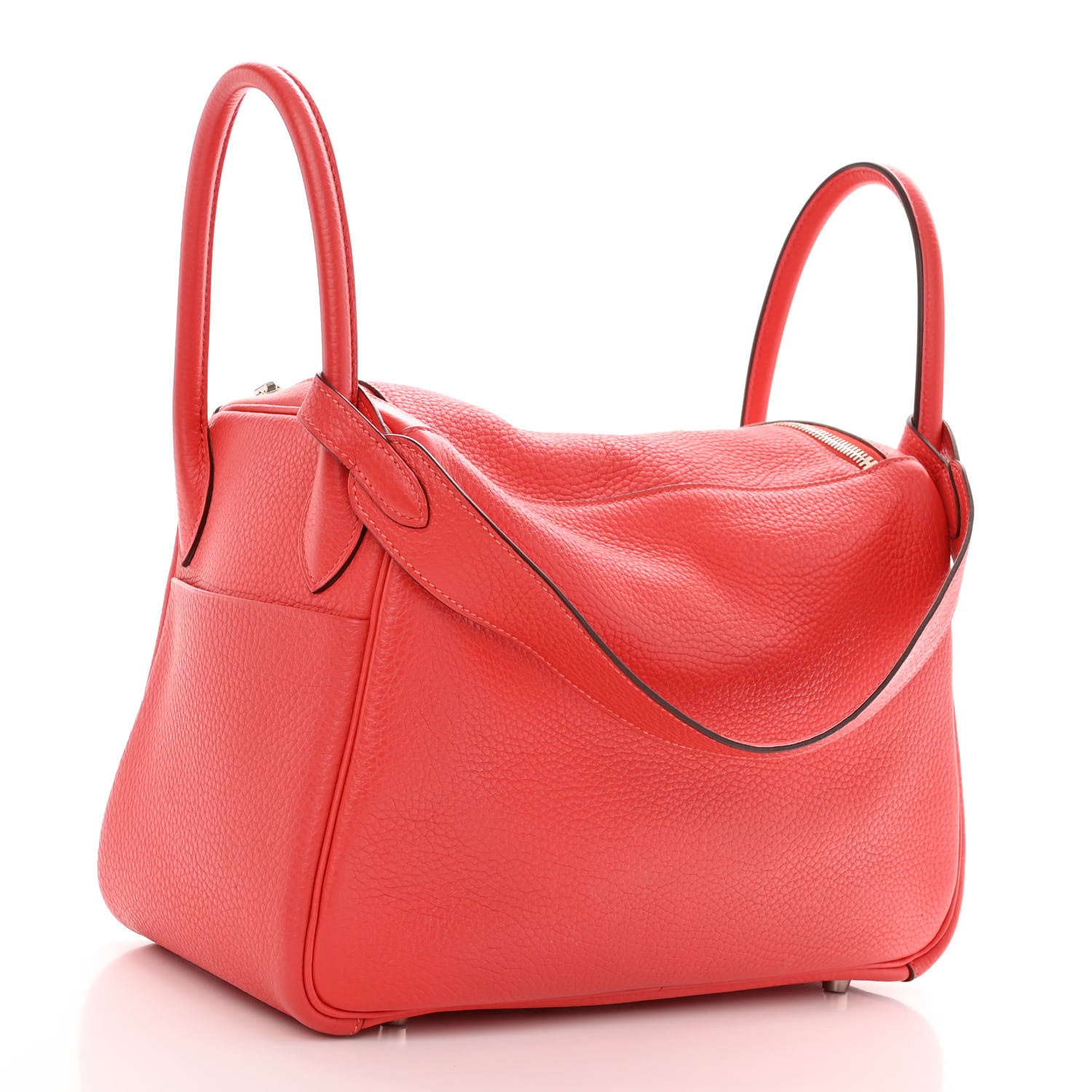 Hermes Taurillon Clemence Lindy 30 Rose Jaipur 3 of 12