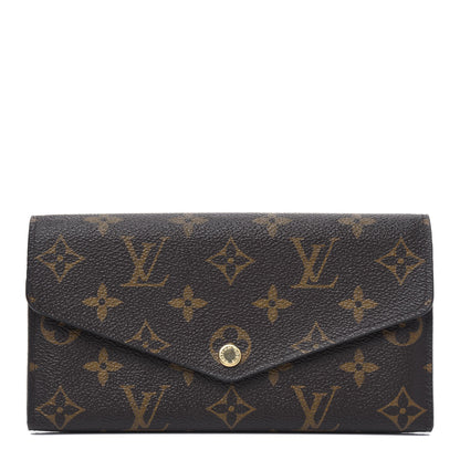 Louis Vuitton Monogram Sarah Wallet NM Rose Ballerine 1 of 4