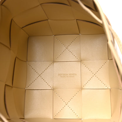 Bottega Veneta Nappa Maxi Intrecciato Small Cassette Bucket Bag Porridge 5 of 9