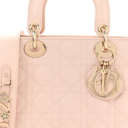 Christian Dior Lambskin Cannage Small My ABCDior Lady Dior Light Pink 8 of 12