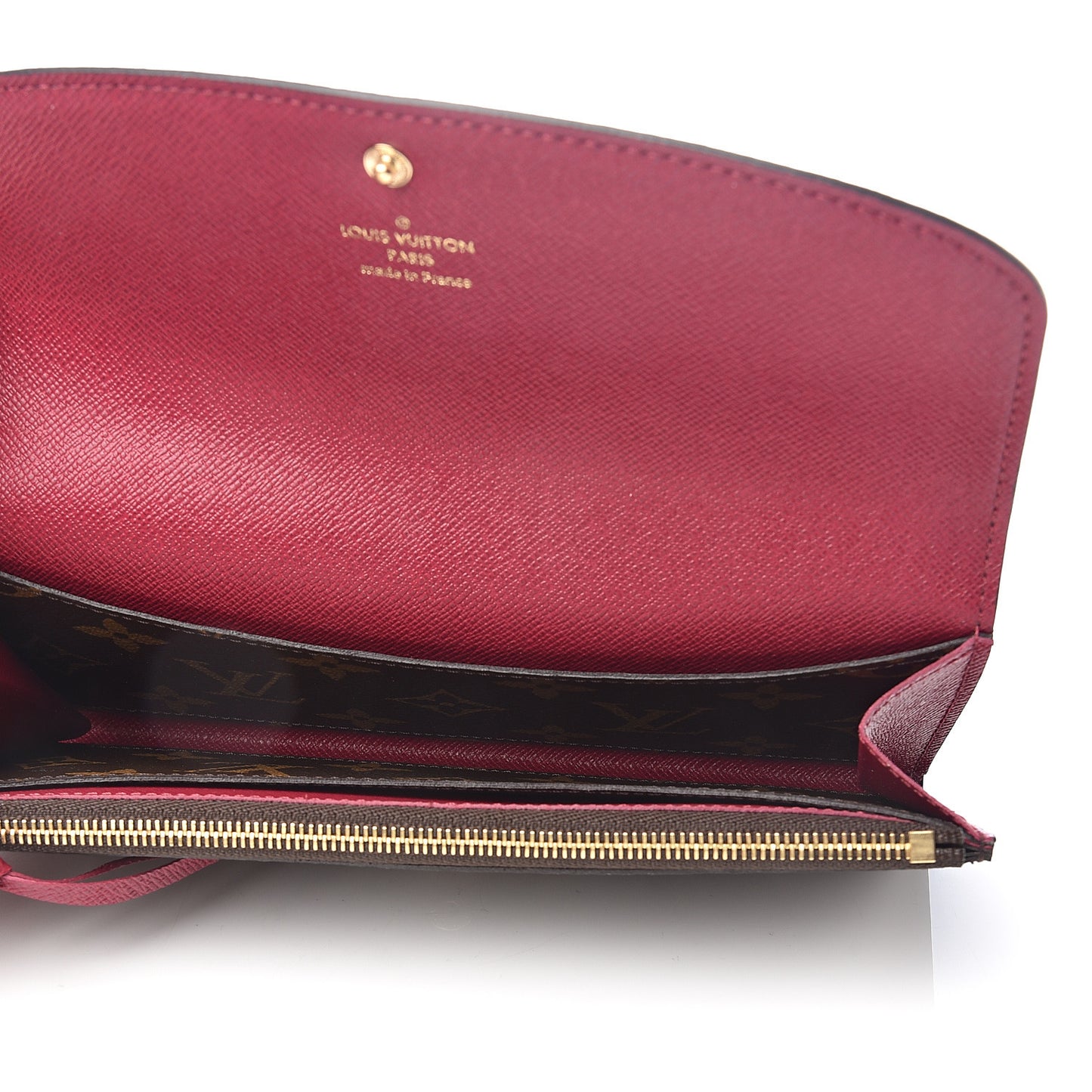 Monogram Emilie Wallet Fuchsia